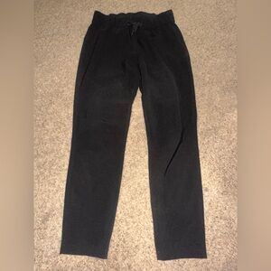 Lululemon Black Track Pants with Elastic Waistband
